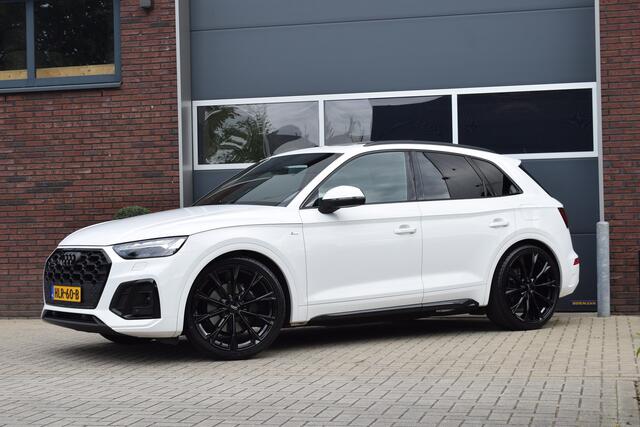 Audi Q5 50 TFSI e 299pk Quattro S-line | Luchtvering | 22" | Pano | Trekhaak