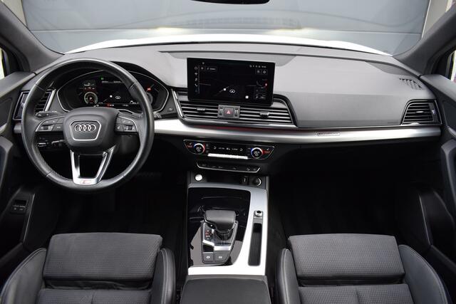 Audi Q5 50 TFSI e 299pk Quattro S-line | Luchtvering | 22" | Pano | Trekhaak