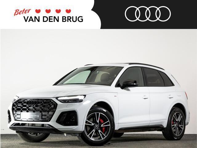 Audi Q5 S-Line 50 TFSI e 299 PK QUATTRO | Panoramadak | Black Edition | Stoelverwarming | Side-Assist | LED Matrix | Adaptieve Cruise |