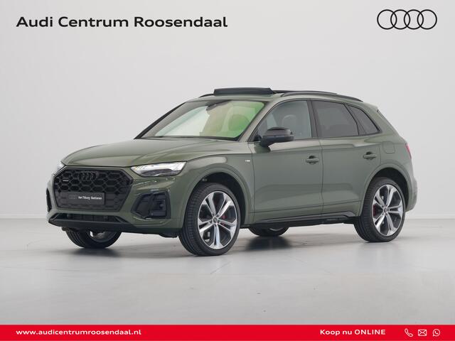 Audi Q5 50 TFSI e 220 kW / 299 pk Panoramadak B&O Camera Trekhaak Leer/alcantara Stoelverwarming