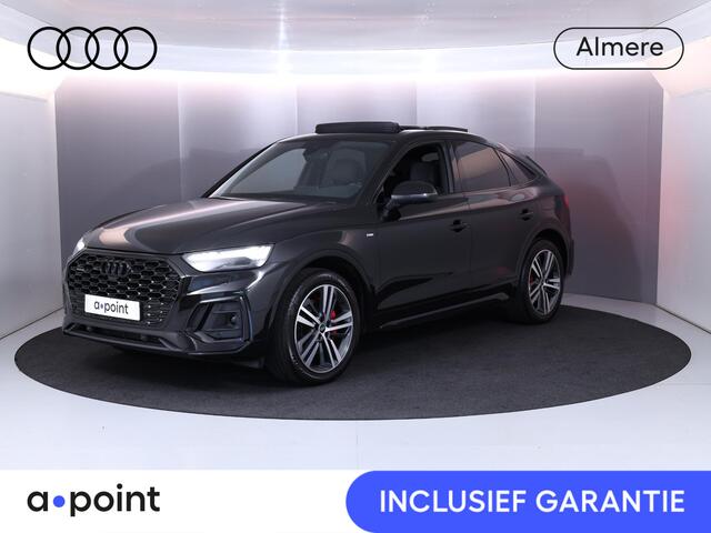 Audi Q5 Sportback 55 TFSI e S edition quattro 367 pk Automaat S-tronic | Navigatie | Panoramadak | Parkeersensoren | Achteruitrijcamera | Adaptieve cruise control | Stoelverwarming | S-line |