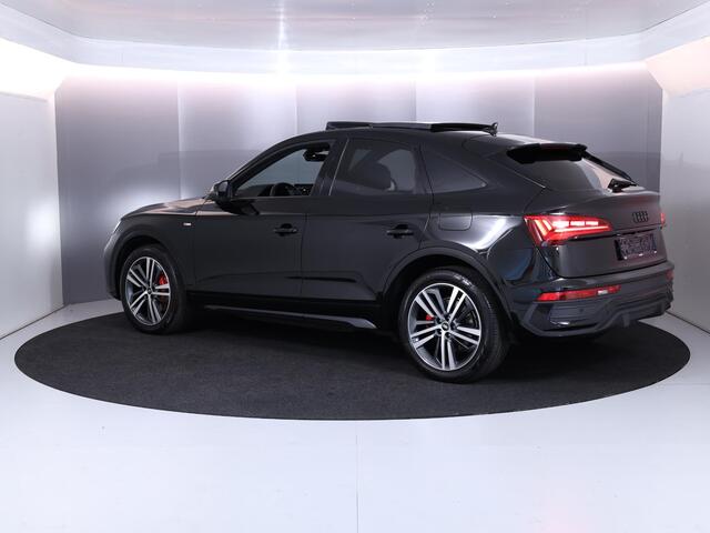 Audi Q5 Sportback 55 TFSI e S edition quattro 367 pk Automaat S-tronic | Navigatie | Panoramadak | Parkeersensoren | Achteruitrijcamera | Adaptieve cruise control | Stoelverwarming | S-line |