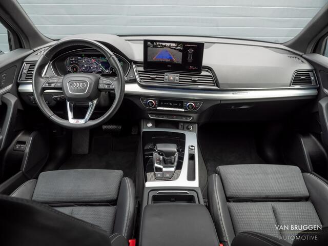 Audi Q5 50 TFSI e S-Line Pano Trekhaak Camera BTW ACC Sfeer CarPlay