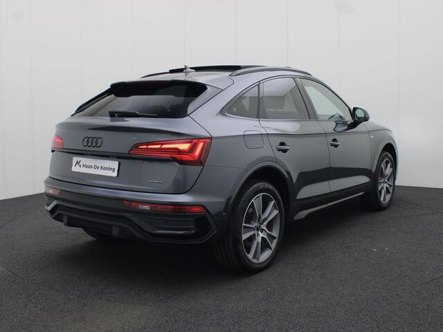 Audi Q5 Sportback 55 TFSIe 270Kw/367PK S Line · Panoramadak · Leder · Trekhaak · Garantie tot september 2029 of 100000km