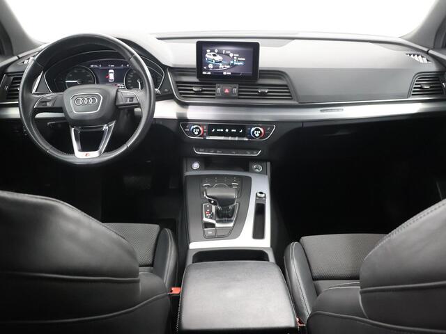 Audi Q5 50 TFSI e quattro S Line | Luchtvering | Parkeercamera| Navigatiesysteem | Elektr. Verstelbare Sportstoelen Met Geheugen | Cruise Control | Climate Control |