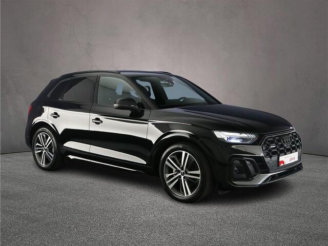 Audi Q5 55 TFSI e S edition | Luchtvering | Matrix | Carplay | Comfortsleutel | Tour | Parking | City | Zwart optiek| 20 inch | OLED | Elekt.verstbare-stoelen-Memory |