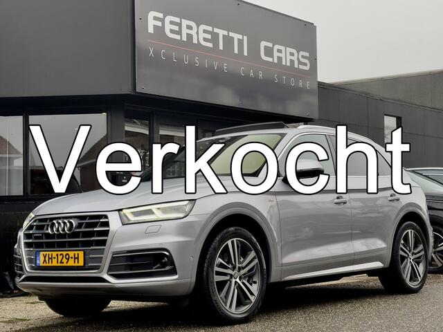 Audi Q5 2.0 TFSI AUT7 QUATTRO 3X S-LINE LAUNCH EDITION 252PK. PANODAK LEDER NAVI CAMERA DIGI-DASH B&O HEAD-UPP LED LMV PDC