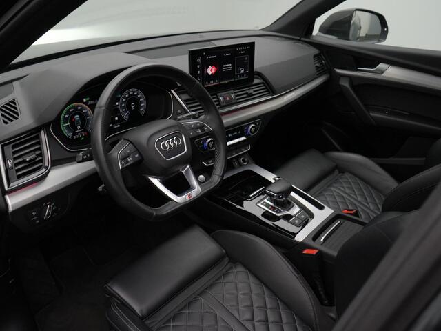 Audi Q5 50 TFSI e 299 pk S-tronic S edition / S-Line | Panoramadak | Luchtvering | Fijnnappa Leder | Geheugenstoel | Matrix LED