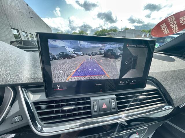 Audi Q5 Sportback 55 TFSIe 270kW/367PK S Line · Panoramadak · Leder · Trekhaak · Garantie tot september 2029 of 100000km.