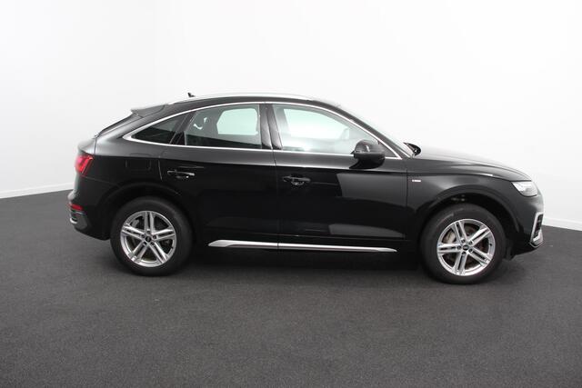 Audi Q5 Sportback 50 TFSI e S Edition S-Tronic Plug in Hybrid | Navigatie | Climate Control | Camera | Adaptive Cruise Control | Elektrische Achterklep | Led Matrix | Stoelverwarming |