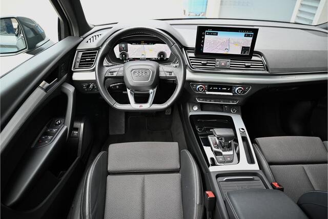 Audi Q5 Sportback 55 TFSI e 367 PK / 3 X S-LINE / PANO / LED MATRIX / CAMERA / STOELVERWARMING / ACC / 21"