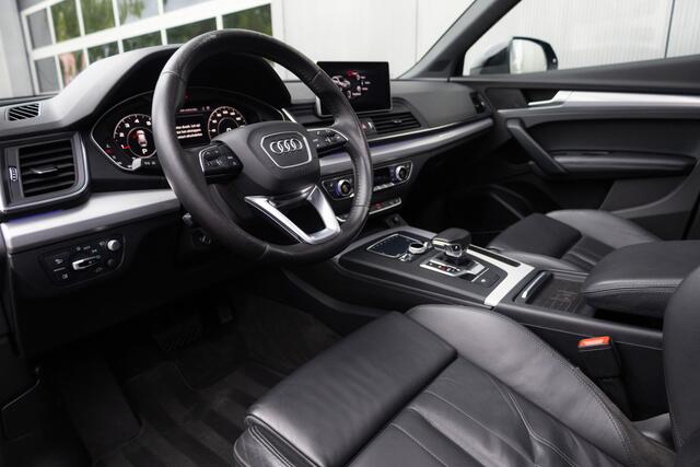 Audi Q5 2.0 TFSI 252 pk Quattro Launch Edition S-Line / Lucht-Vering/ Pano-Dak/ Head-Up/ Keyless/ B&O-Sound/ Matrix-Led/ Sport-Stoelen/ Stoel.Verw V+A/ 21'' LMV