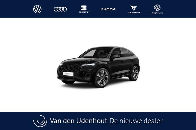 Audi Q5 Sportback 50 TFSI e S edition Competition Automaat | Adaptive air suspension | Glazen panoramadak | Optiekpakket zwart plus