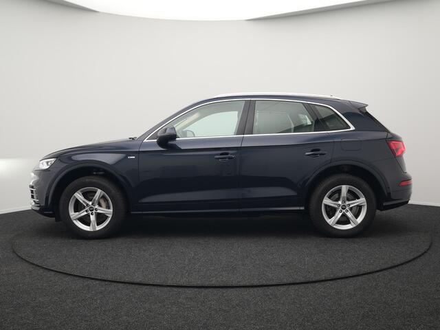 Audi Q5 50 TFSI e quattro S edition Plug In Hybrid 300pk Dealer O.H PHEV | 360 Camera | Lederen Sportstoelen Memory & Verwarmd | Navigatie | Cruise Control | Keyless | DAB | Virtual |