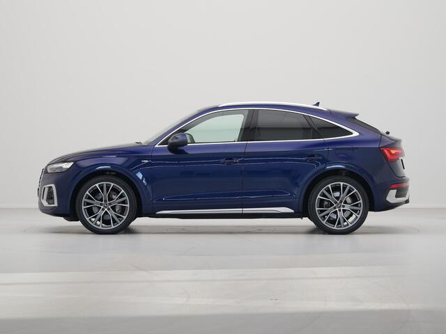 Audi Q5 Sportback 50 TFSI e 265pk S-Tronic S Line edition Luchtvering Navigatie Luchtvering Camera Stoelverwarming
