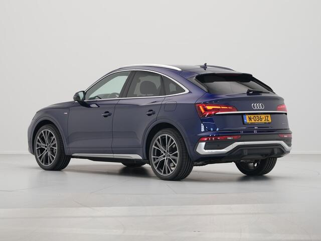 Audi Q5 Sportback 50 TFSI e 265pk S-Tronic S Line edition Luchtvering Navigatie Luchtvering Camera Stoelverwarming