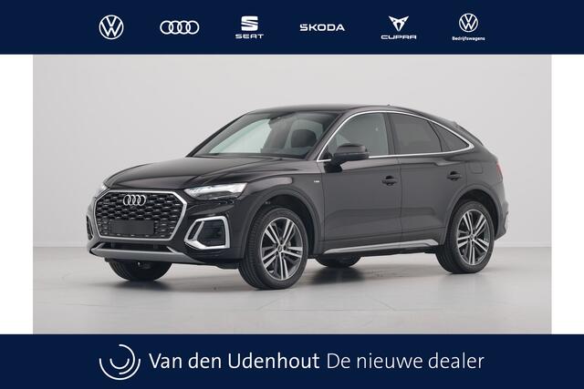 Audi Q5 Sportback 50 TFSI e 300 pk S edition Adap. cruise, S-line, Navi, Stoelen electr. verst.
