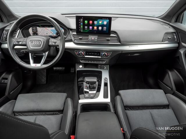 Audi Q5 55 TFSI e S-Line Pano Trekh Luchtv B&O 360 E-Stoelen 21"
