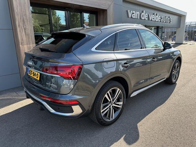 Audi Q5 Sportback 50 TFSI e S-line | Panoramadak | Leder | Adapt. Cruise | Camera | Rijklaar incl. garantie