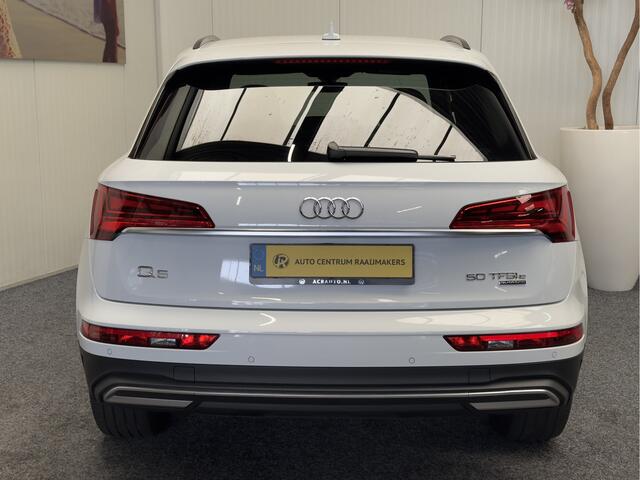 Audi Q5 50 TFSI e quattro Pro Line NAVIGATIE ADAPTIVE CRUISE CONTROL CLIMATE CONTROL STOELVERWARMING BLUETOOTH TELEFOON MEDIA VOORBEREIDING RIJSTROOKSENSOREN KEYLESS GO ZEER MOOI !! 3010