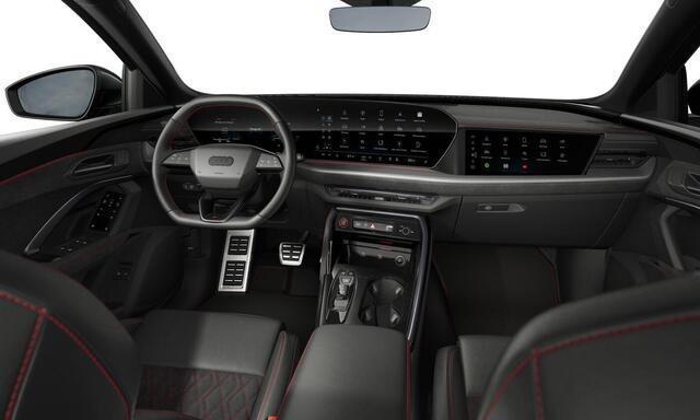 Audi Q5 Sportback e-hybrid quattro 367 PK S edition Competition | Panorama-glasdak | Sportstoelen met stiksel in rood | Trekhaak, elektr. wegklapbaar |