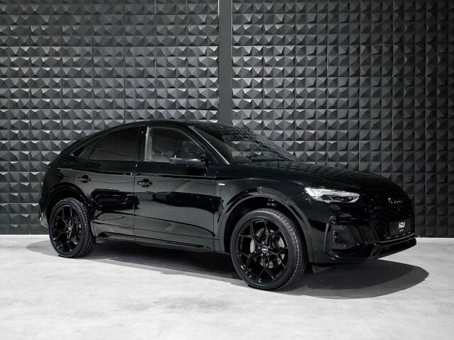 Audi Q5 Sportback 50TFSIe | All Black | 21" | Pano | Keyless | Matrix | Sfeerverl.|