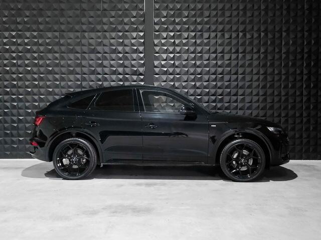 Audi Q5 Sportback 50TFSIe | All Black | 21" | Pano | Keyless | Matrix | Sfeerverl.|