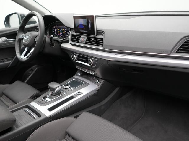 Audi Q5 50 TFSI e Quattro S Line Plug In Hybrid 299pk Dealer O.H PHEV | Panodak | Adaptive Cruise | Head Up | Camera | Virtual | Apple Carplay | Keyless | 19" L.M |