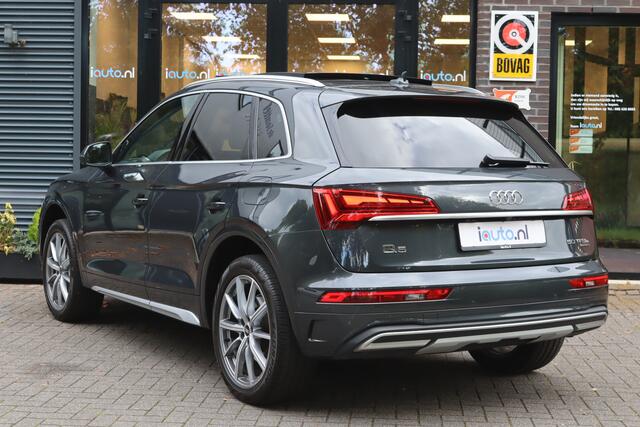 Audi Q5 50 TFSI e Quattro Sport Advanced Pano/Matrix LED/Leder/Camera/Sfeer/MMI+/Virtual Cockpit/Trekhaak wegkl./20"