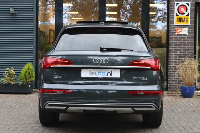 Audi Q5 50 TFSI e Quattro Sport Advanced Pano/Matrix LED/Leder/Camera/Sfeer/MMI+/Virtual Cockpit/Trekhaak wegkl./20"