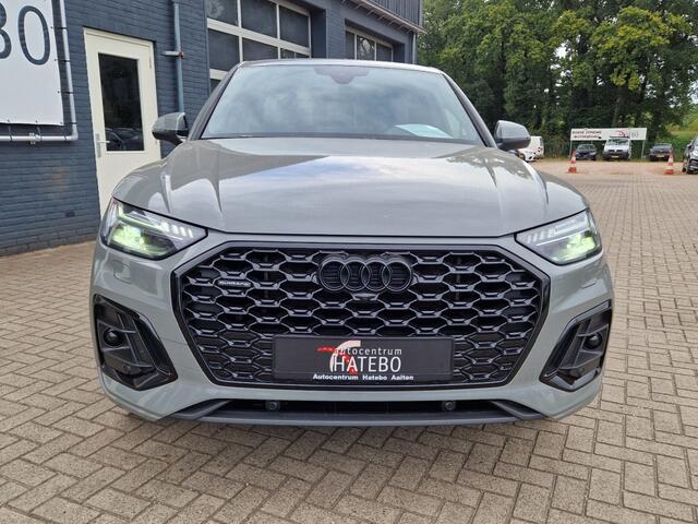 Audi Q5 55 TFSIe 367pk Full S-Line Black Line Quattro Matrix Quantum grey !!