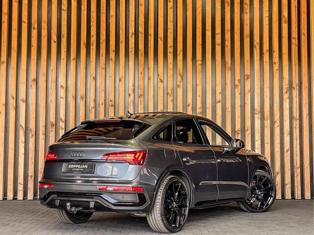 Audi Q5 Sportback 55 TFSIe 367PK S-Edition Competition | PANO | BANG UND OLUFSEN | TREKHAAK | LEDER MET ROOD STIKSEL |