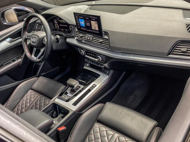 Audi Q5 Sportback 55 TFSIe 367PK S-Edition Competition | PANO | BANG UND OLUFSEN | TREKHAAK | LEDER MET ROOD STIKSEL |