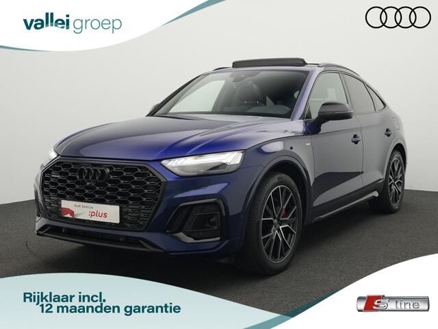 Audi Q5 Sportback 50 TFSI e 299 pk S-tronic S edition Competition / S-Line | Panoramadak | Trekhaak | Luchtvering | Fijnnappa leder | Geheugenstoel | Matrix LED