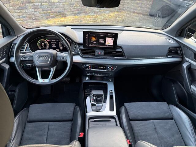 Audi Q5 55 TFSI e S-line Luchtvering Trekhaak Head Up ACC 360 Camera