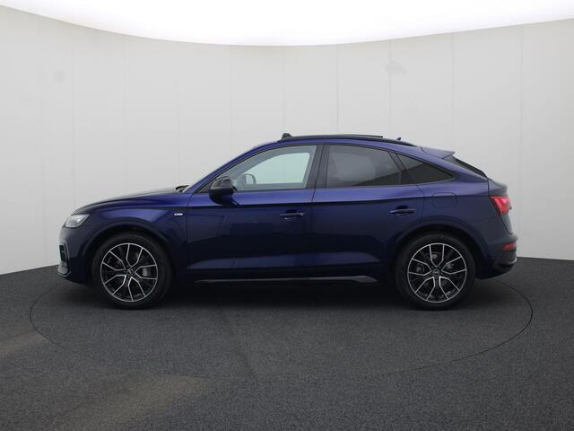 Audi Q5 Sportback 50 TFSIe 220kW/299PK S Line · Panoramadak · Camera · Luchtvering · Trekhaak ·