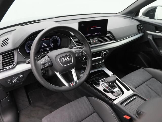 Audi Q5 50 TFSi e 299 Pk Automaat S-Line Competition | Trekhaak | B&O Audio | 360 Camera | Luchtvering | Navigatiesysteem | Elektrische Achterklep | 21 Inch | 6.179 Km!