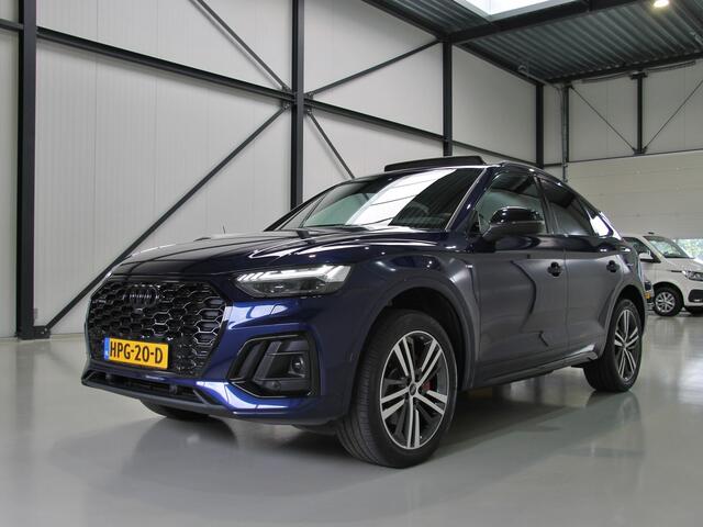 Audi Q5 Sportback 55 TFSI eHybrid 367pk S edition Competition | Navarra Blue | Garantie 09-01-2027