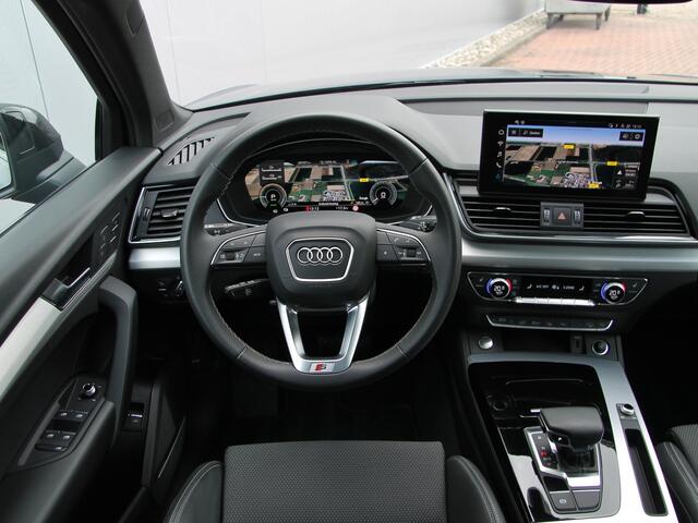 Audi Q5 Sportback 55 TFSI eHybrid 367pk S edition Competition | Navarra Blue | Garantie 09-01-2027