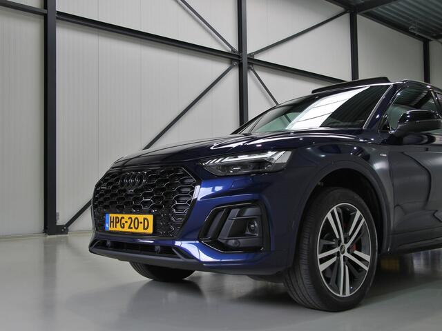 Audi Q5 Sportback 55 TFSI eHybrid 367pk S edition Competition | Navarra Blue | Garantie 09-01-2027