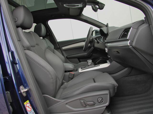 Audi Q5 Sportback 55 TFSI eHybrid 367pk S edition Competition | Navarra Blue | Garantie 09-01-2027