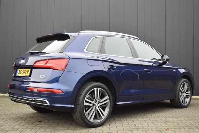 Audi Q5 2.0 TFSi 252pk Automaat Quattro S-Line LED | Panoramadak | Virtual | 2x S-Line | Leder/Alcantara | Luchtvering | Dealer Onderhouden!!