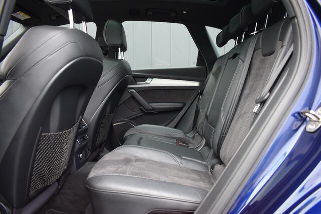 Audi Q5 2.0 TFSi 252pk Automaat Quattro S-Line LED | Panoramadak | Virtual | 2x S-Line | Leder/Alcantara | Luchtvering | Dealer Onderhouden!!
