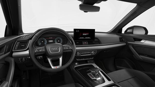 Audi Q5 Sportback 55 TFSI e S edition Competition | 367 PK | Trekhaak | Panoramadak | Luchtvering | Head-up Display | 21" LM velgen | S line |