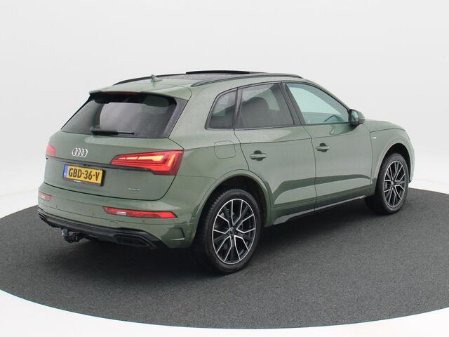 Audi Q5 50 TFSi e 299 Pk Automaat S-Line Competition | Full LED | Panoramadak | Adaptive Cruise | CarPlay | Stoelverwarming | 360 Camera | 20 Inch | Trekhaak | 41.076 Km!!