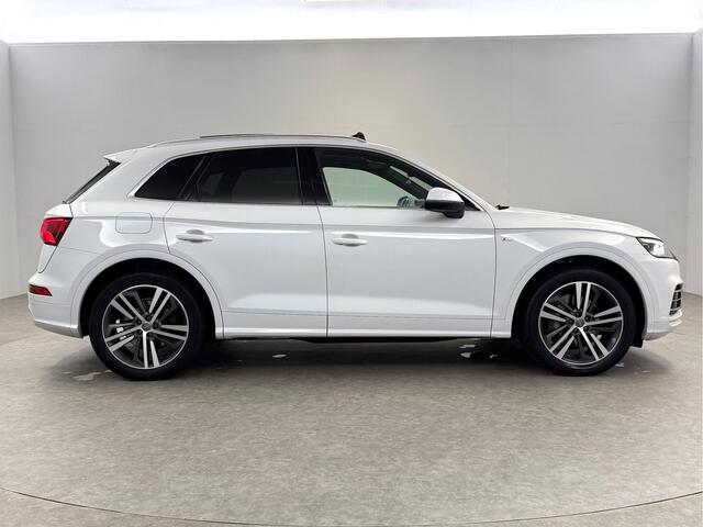 Audi Q5 55 TFSI e Quattro S-line | Luchtvering | Pano | Virtual | Carplay | Trekh. | Keyless | Stoelverw. | Schakelflippers