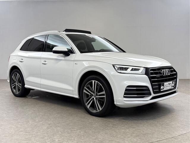Audi Q5 55 TFSI e Quattro S-line | Luchtvering | Pano | Virtual | Carplay | Trekh. | Keyless | Stoelverw. | Schakelflippers