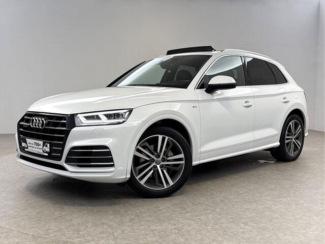 Audi Q5 55 TFSI e Quattro S-line | Luchtvering | Pano | Virtual | Carplay | Trekh. | Keyless | Stoelverw. | Schakelflippers