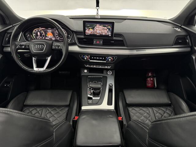 Audi Q5 55 TFSI e Quattro S-line | Luchtvering | Pano | Virtual | Carplay | Trekh. | Keyless | Stoelverw. | Schakelflippers