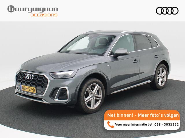 Audi Q5 50 TFSi e 300 Pk Automaat S-Line | Full LED | Adaptive Cruise | Trekhaak | LED | CarPlay | 19 Inch | Stoelverwarming
